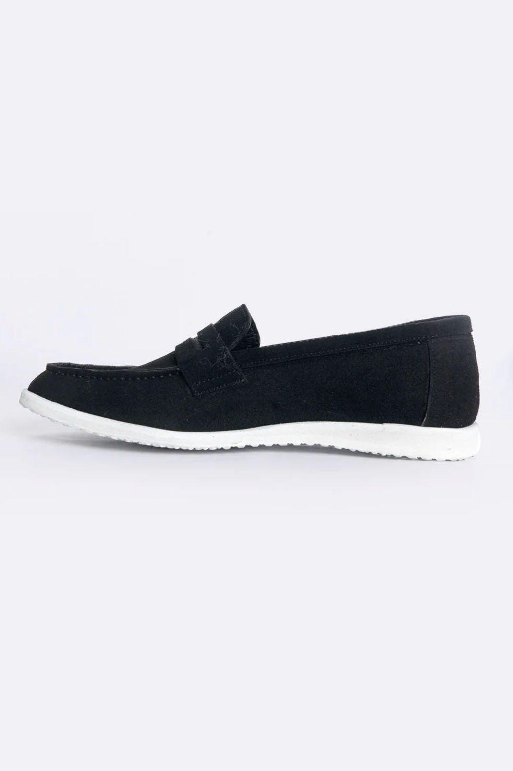 1662 BKS Black Suede Casual