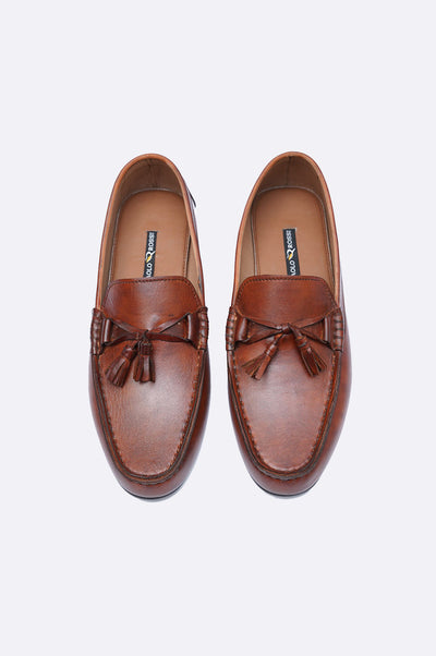 1801 MST Brown Patina loafers