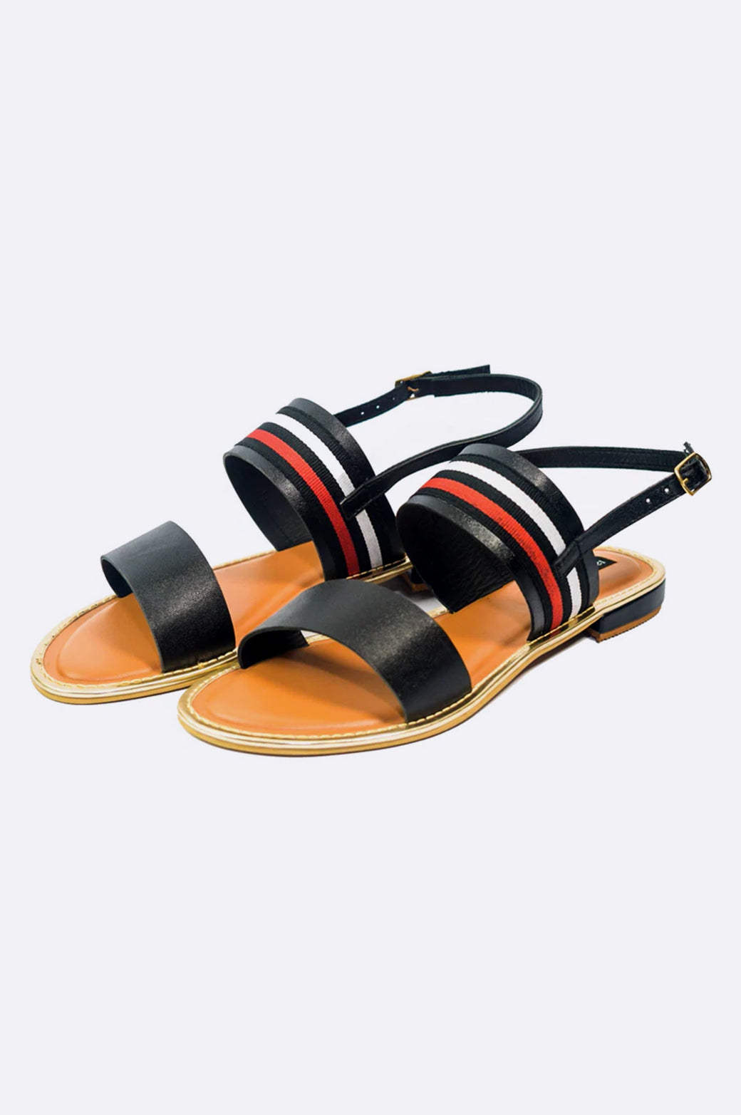 204BKA Black Sandal