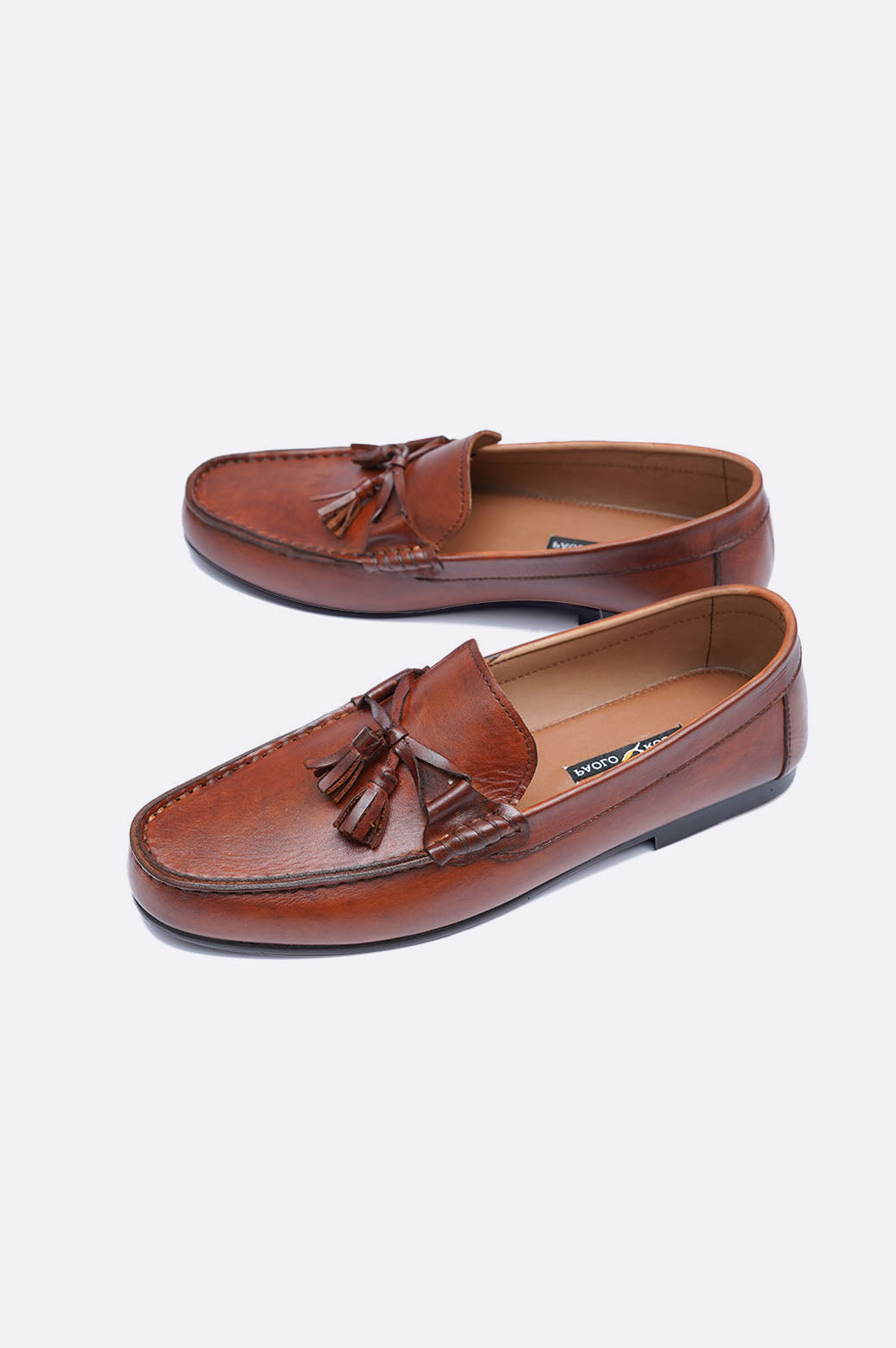 1801 MST Brown Patina loafers