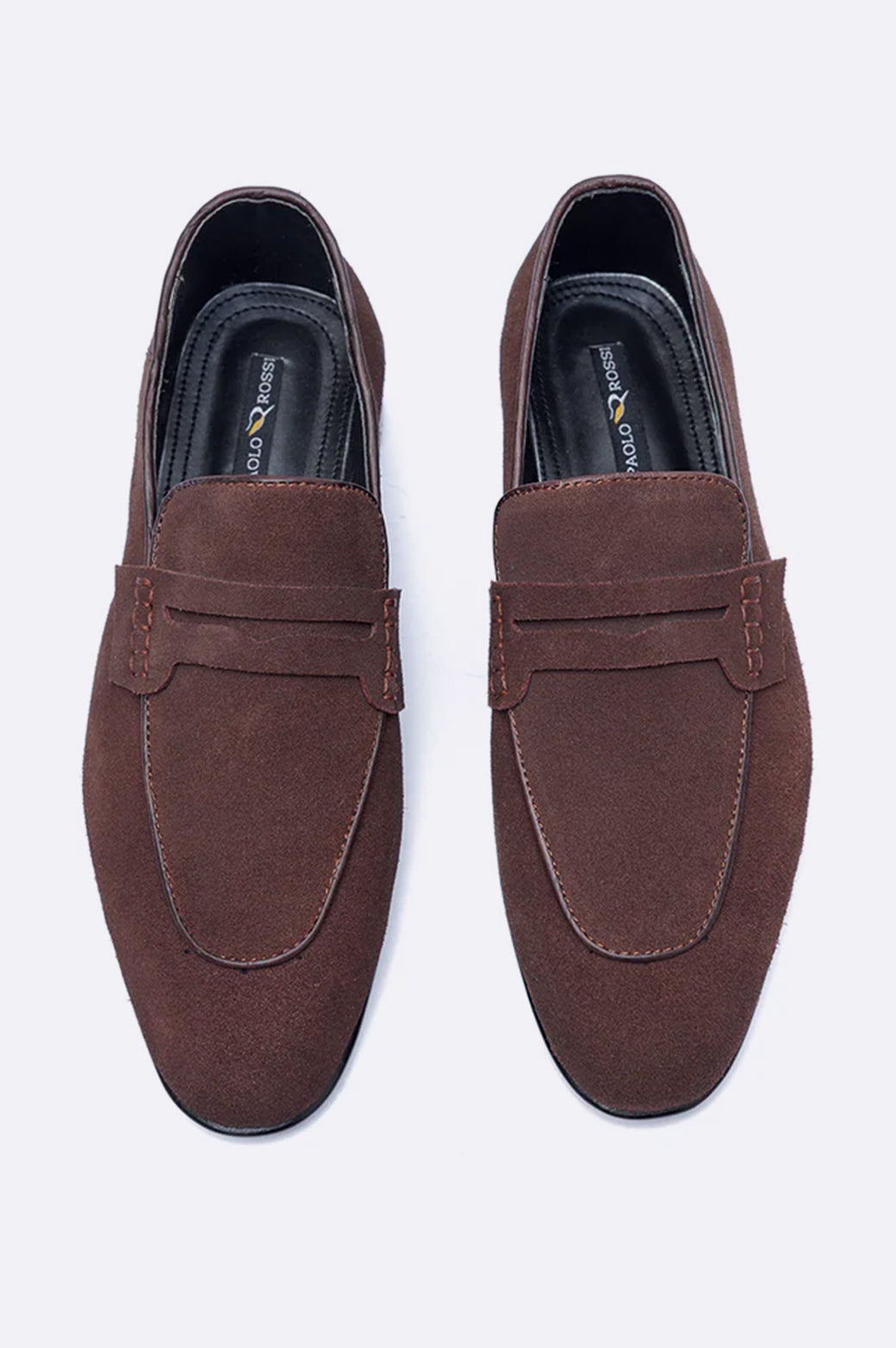 8043 XBR Brown Suede Moccasin