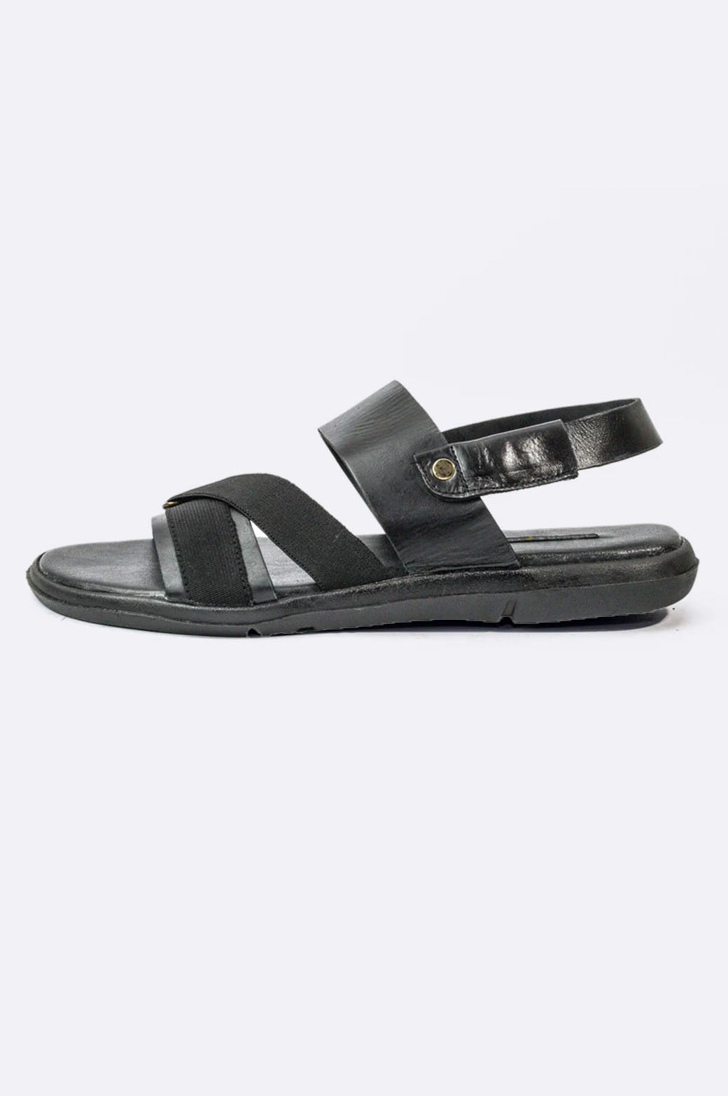 2107 BKA Black Sandal