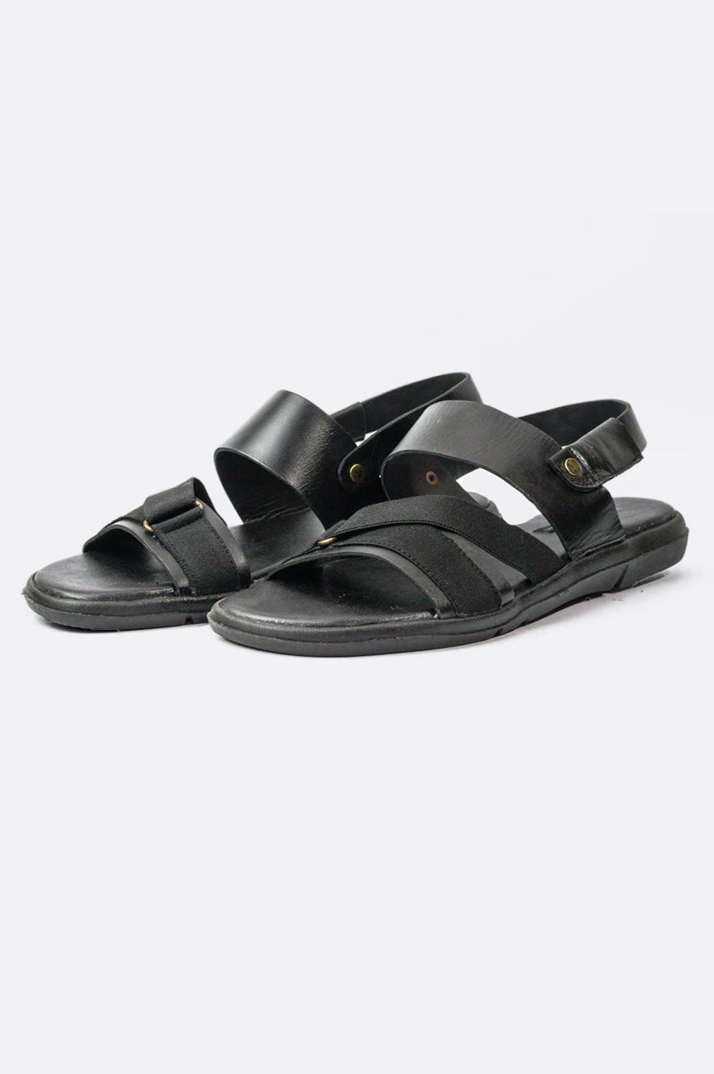 2107 BKA Black Sandal