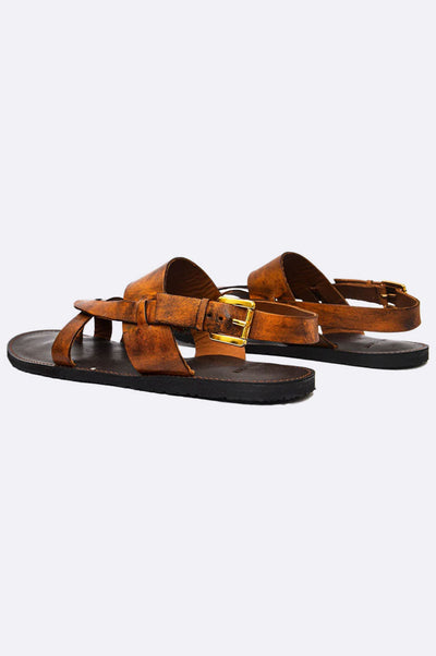 2079 BRA Brown Patina Sandal