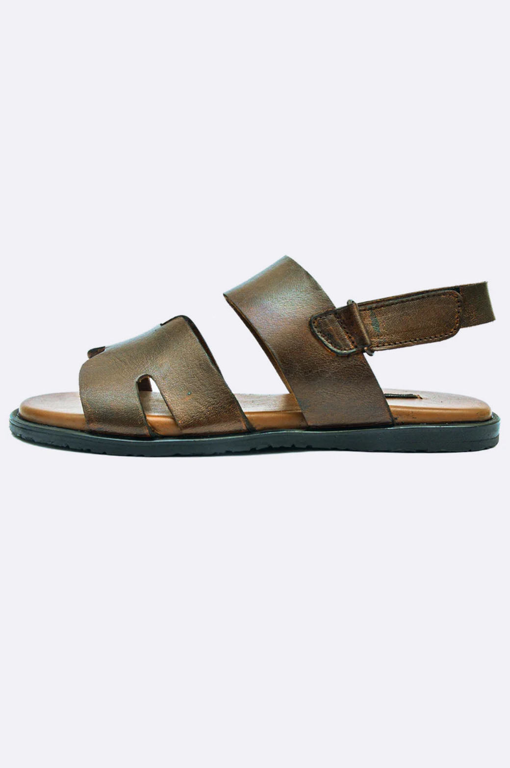 2076 BRA Dark Brown Patina Sandal